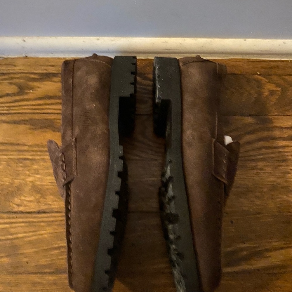 Aime Leon Dore Chocolate Suede Loafers - Picture 4 of 10
